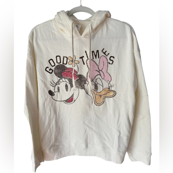 Disney "Good Times" Hoodie – Minnie & Daisy – Size S - Picture 1 of 4